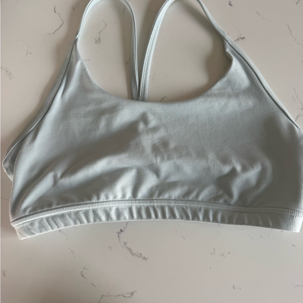 Fleo Light Blue Sports Bra